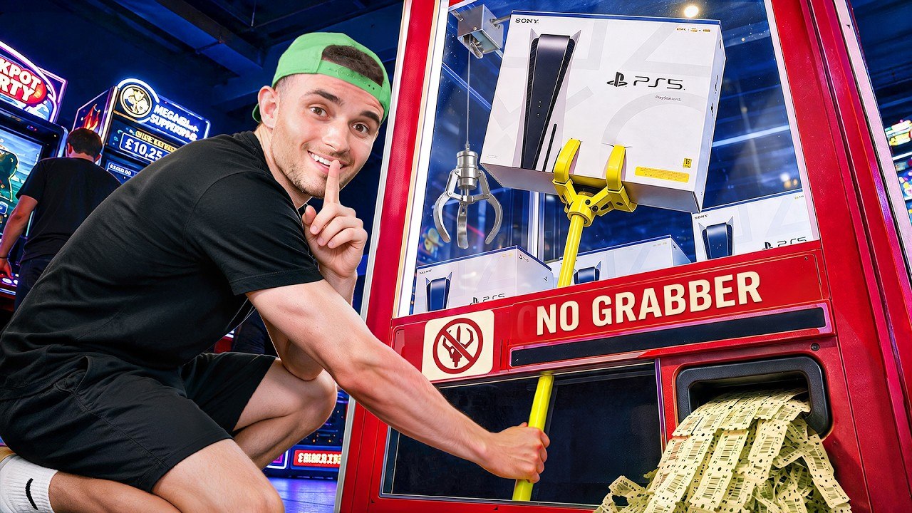 Cheating Every Arcade Game to Win the 120,000-Ticket Xbox - video ...