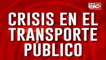 Crisis en el transporte publico