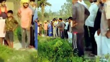 🚨 **अमरोहा में शिकारियों के फंदे में फंसा तेंदुआ, वन विभाग की टीम रेस्क्यू में जुटी!** 🐆#no686  उत्तर प्रदेश के अमरोहा जिले के गजरौला क्षेत्र से एक हैरान कर देने वाली खबर सामने आई है। मोहरका पट्टी गांव के जंगल में एक तेंदुआ कथित तौर पर शिकारियों द्वारा