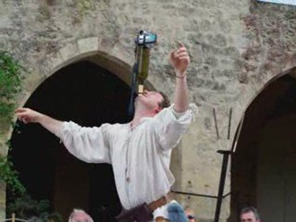 Jonglage medieval à St Macaire