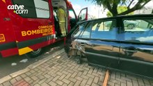 Jovem fica ferido após carro cair sobre o braço durante manutenção em Cascavel
