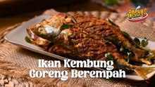 Bau Je Dah Buat Lapar. Ikan Kembung Goreng Berempah Ni Memang Sedap!