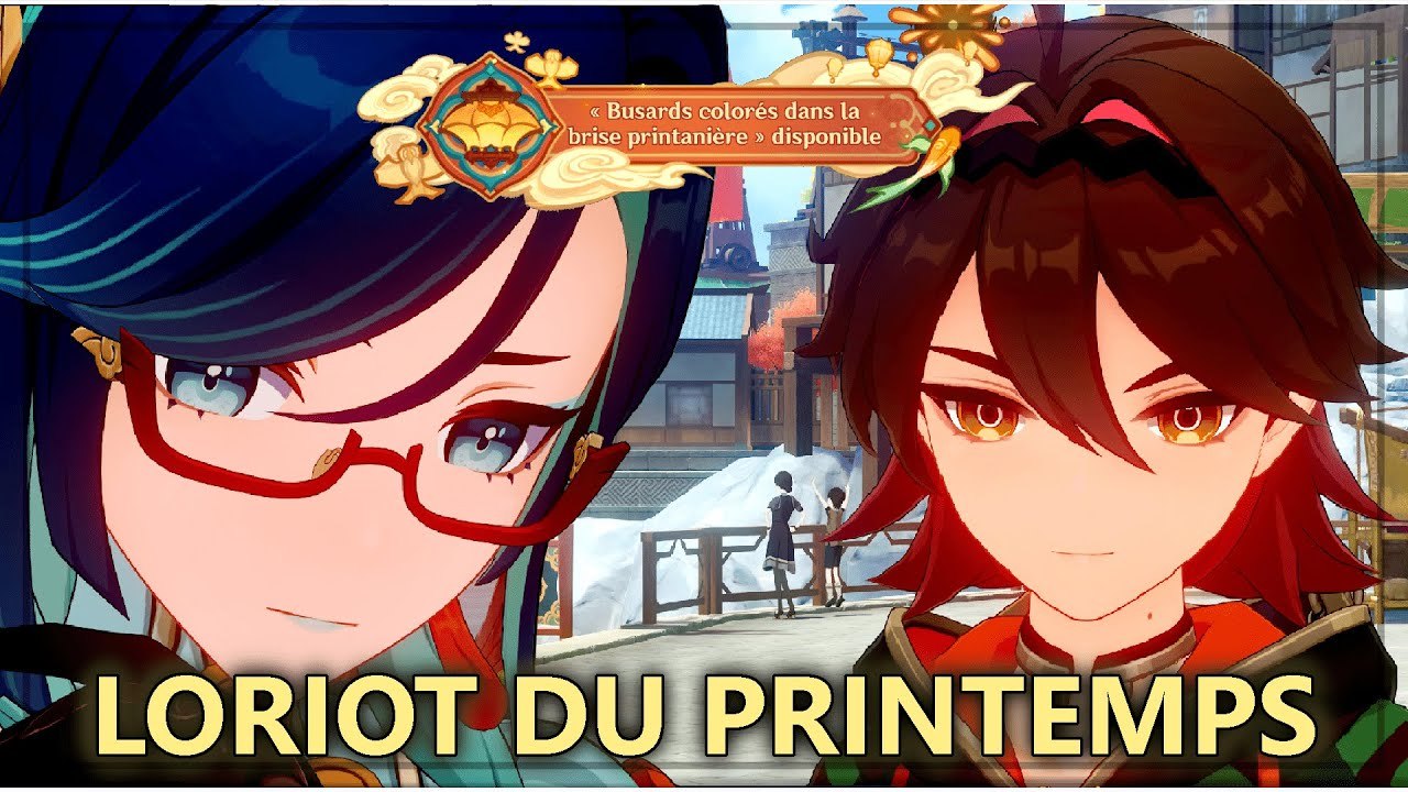 Genshin Impact FR | Event - Busards colorés dans la brise printanière ...