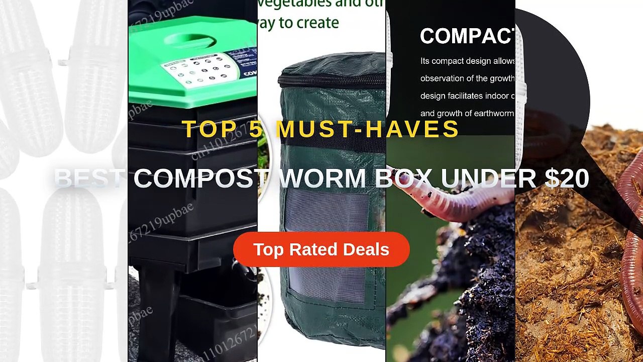 Best Compost Worm Box Under $20 - Video Dailymotion