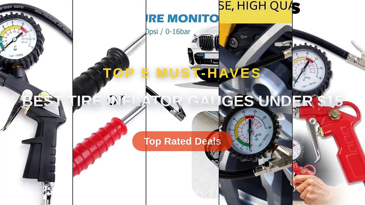 Best Tire Inflator Gauges Under $15 - Video Dailymotion