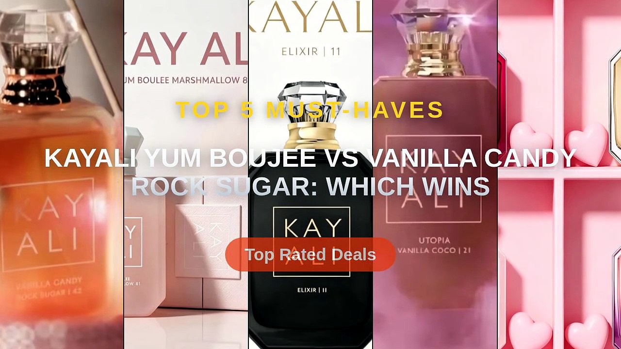 Kayali Yum Boujee vs Vanilla Candy Rock Sugar: Which Wins - Video ...