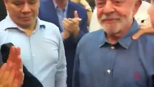 Los primeros festejos de Lula tras su reelección