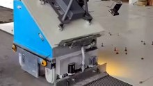 Autonomous robot laying tiles perfectly