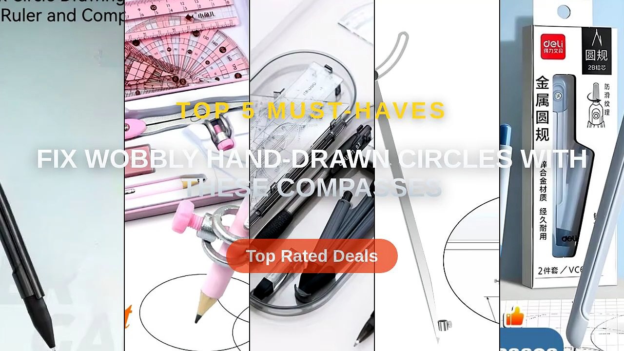 Fix Wobbly Hand-Drawn Circles With These Compasses - Video Dailymotion