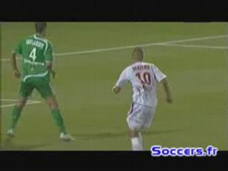 Saint Etienne 0 - 1 Lyon (Benzema) Foot Ligue1