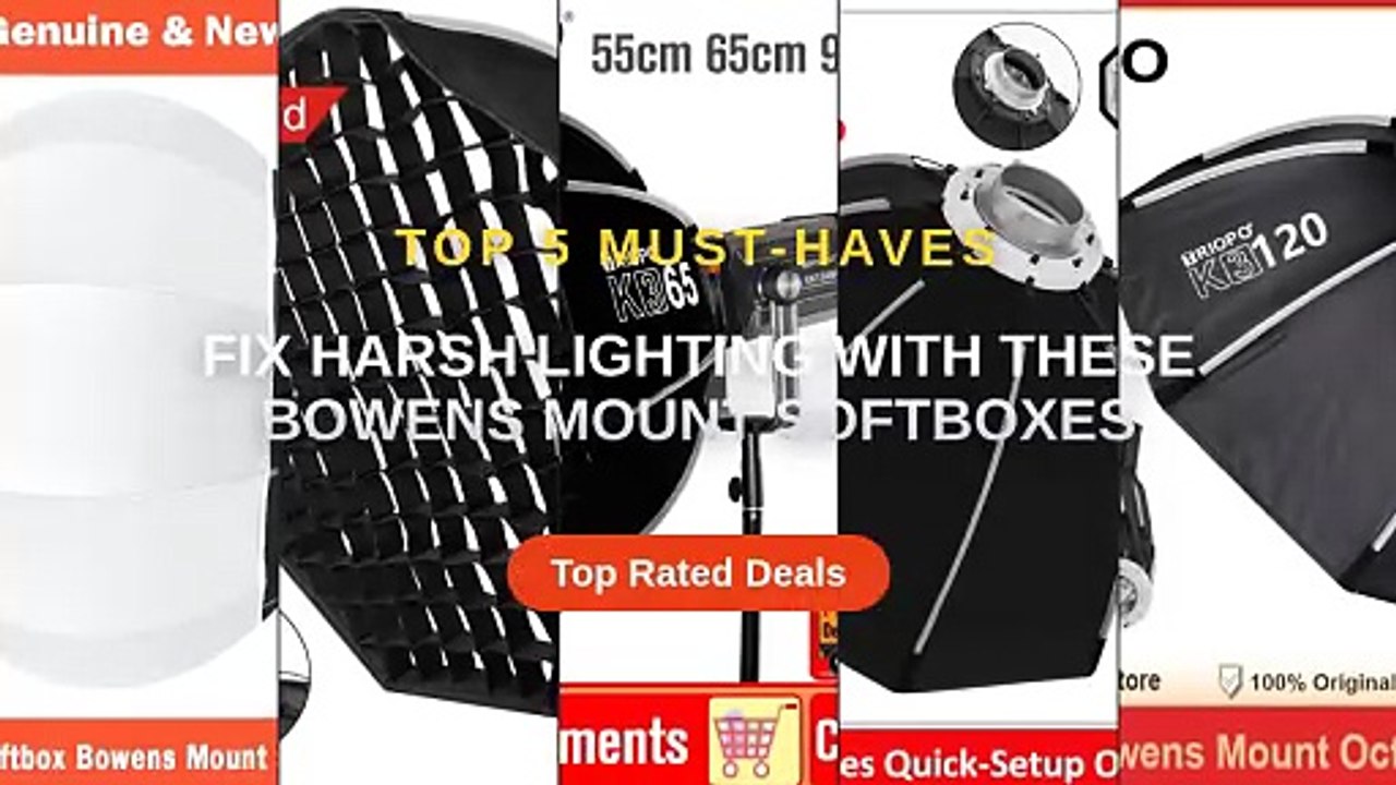 Fix Harsh Lighting With These Bowens Mount Softboxes - video Dailymotion