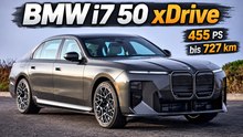 2027 BMW i7 50 xDrive in Dravit Grey: 727 km Reichweite und purer Luxus?