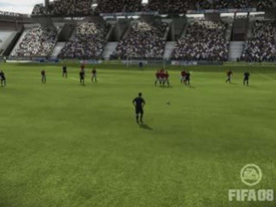 Coup Franc de Juninho sur FiFa 08 contre manchester