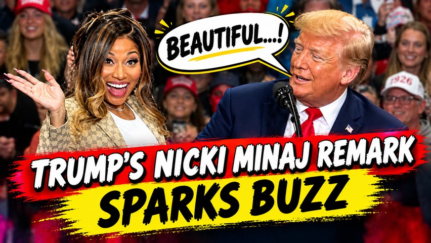 Trump’s Nicki Minaj Remark Sparks Buzz at Michigan Rally | Accuses El-Sayed | World News