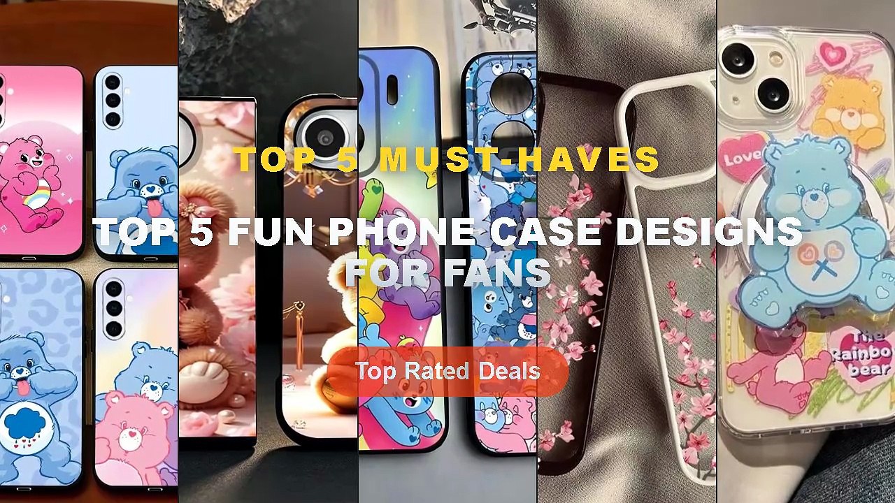 Cheap & Best Top 5 Fun Phone Case Designs For Fans Unboxing & Review ...