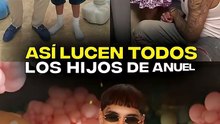 Así lucen todos los hijos de Anuel AA