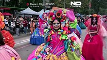 México: desfile da Catrina enche de vida a memória dos mortos