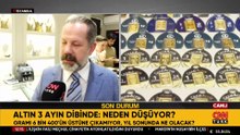 Altın 3 ayın dibinde: Neden düşüyor? Yıl sonu için 8 bin TL hayal mi? İslam Memiş CNN TÜRK'te yanıtladı
