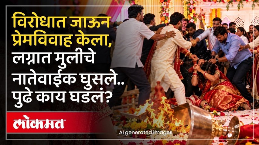 प्रेमविवाह अन् लग्नमंडपात राडा, येवल्यात नेमकं काय घडलं? | Crime News | Yeola News