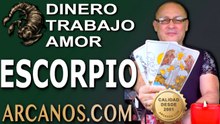 ♏ ESCORPIO: Dinero, Trabajo y Amor, 25 al 31 de octubre de 2026 (Stuart de ARCANOS.COM)