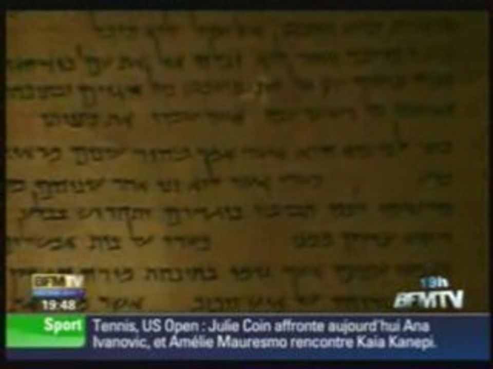 Les manuscrits de la mer morte bientôt consultables e linge