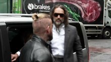 Russell Brand arrives at court for third week of rape trial