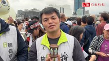 未演先轟動！沈伯洋洋流號17:30到基隆 小水滴匯聚海洋廣場