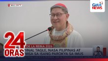 Cardinal Tagle, nasa Pilipinas at nagmisa sa isang parokya sa Imus | 24 Oras