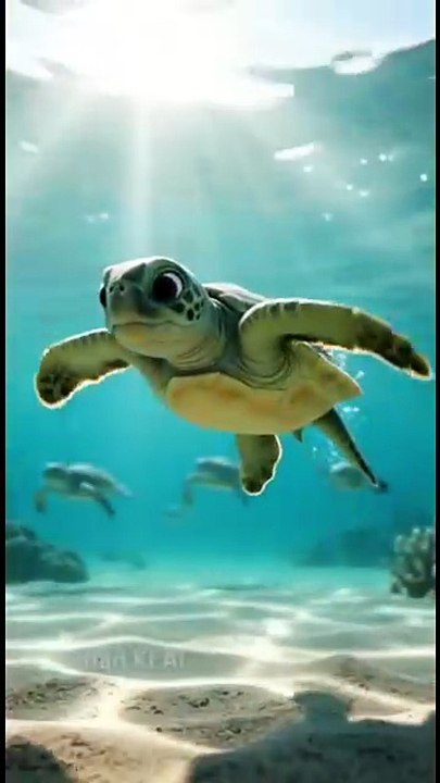 The Incredible Journey of Newborn Baby Turtles 🐢🌊 - video Dailymotion