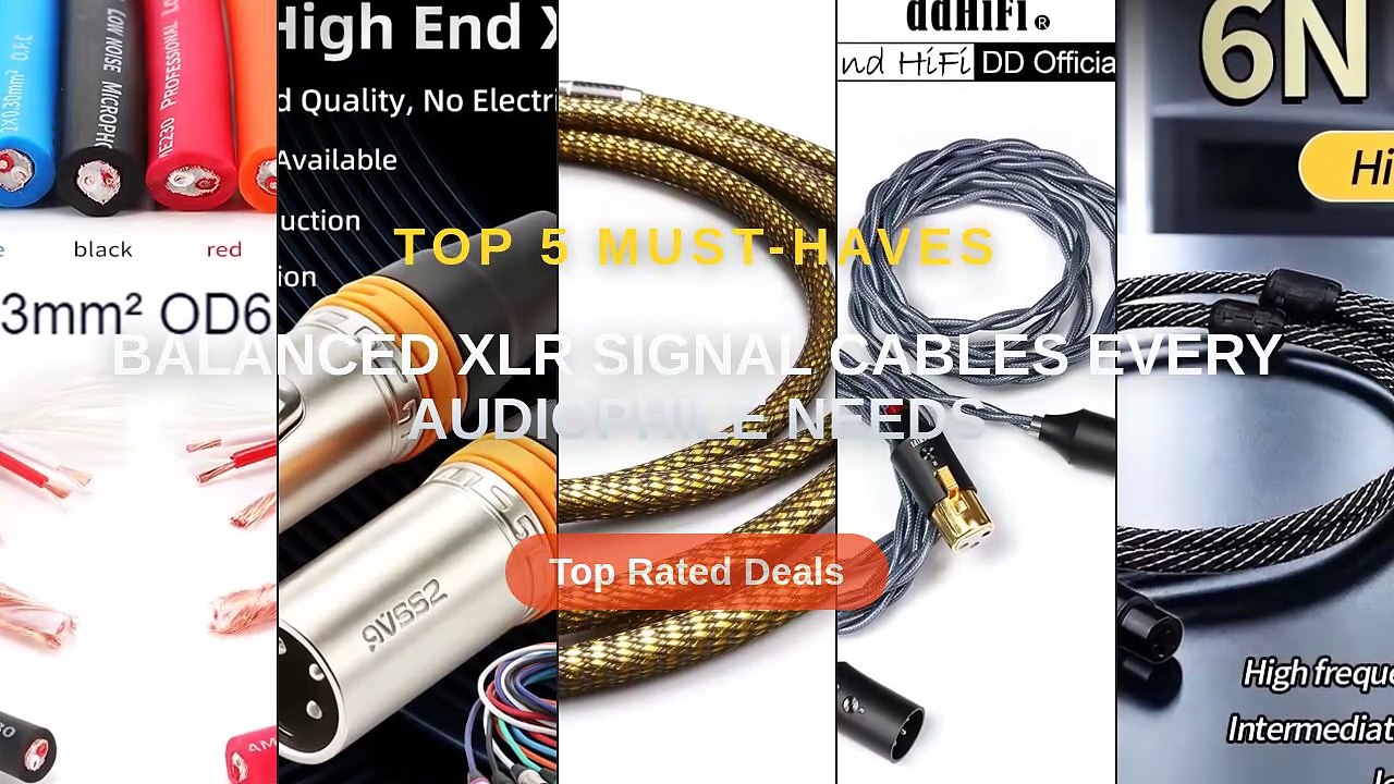 Balanced XLR Signal Cables Every Audiophile Needs - Video Dailymotion