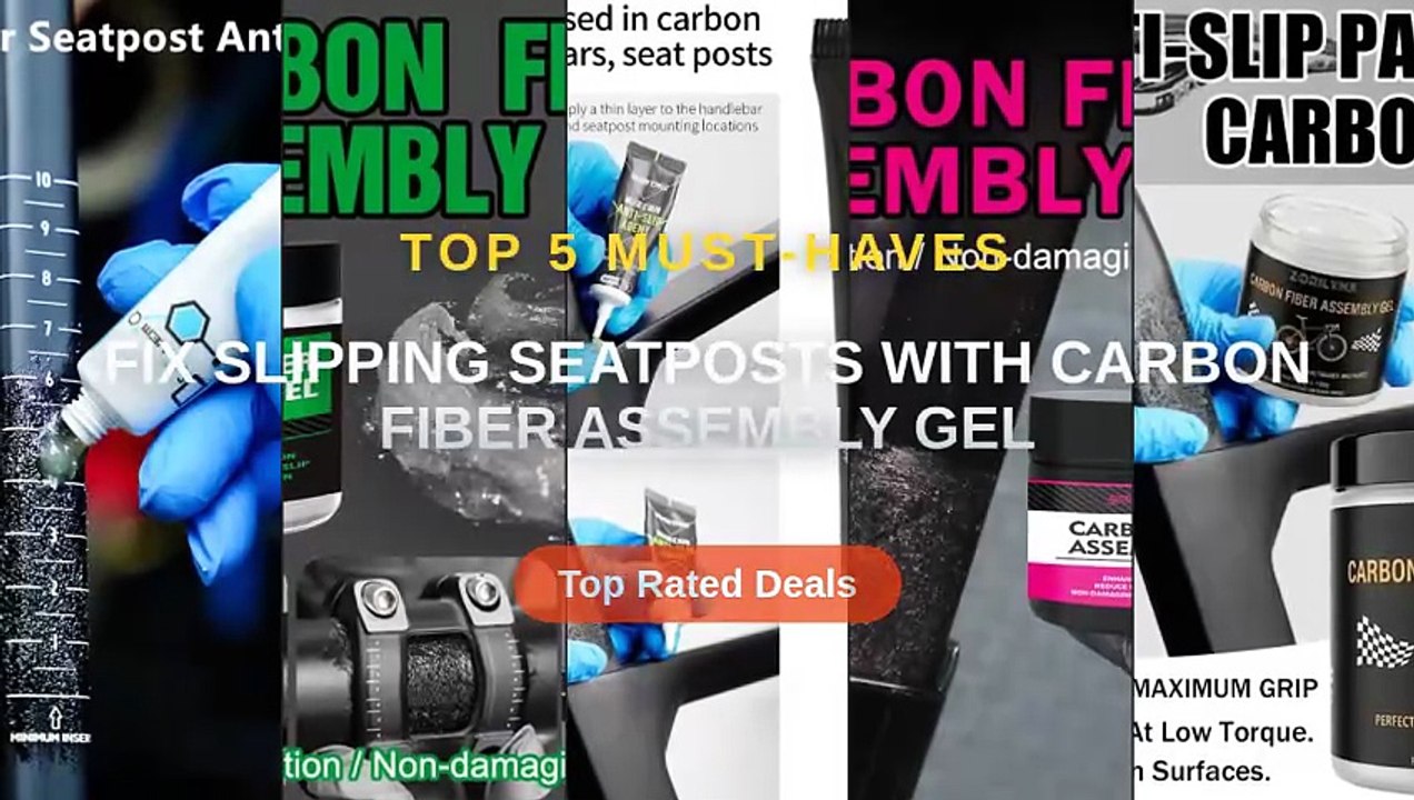 Fix Slipping Seatposts With Carbon Fiber Assembly Gel - Video Dailymotion