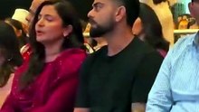 Anushka Sharma & Virat Kohli  tuning into peace and bliss at Krishna Das' Mumbai kirtan.