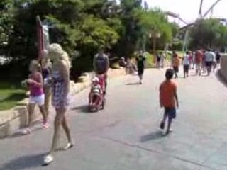 Nicolas Perdido en Port Aventura  BARCELONA