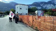 Trento Nord, in via delle Foibe la manifestazione No Tav