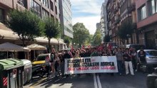 Manifestaciones antifascistas contra el acto de Vito Quiles en Bilbao