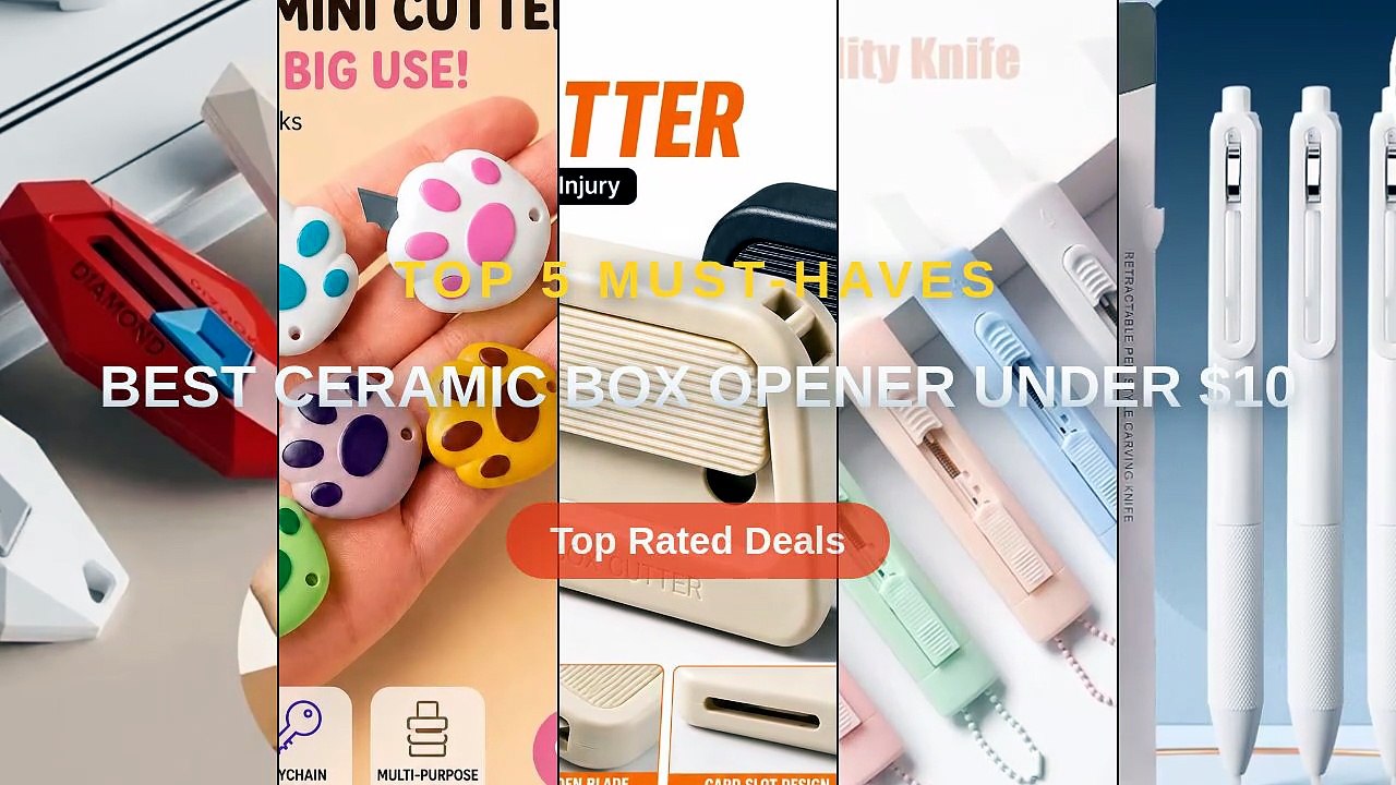 Best Ceramic Box Opener Under $10 - Video Dailymotion