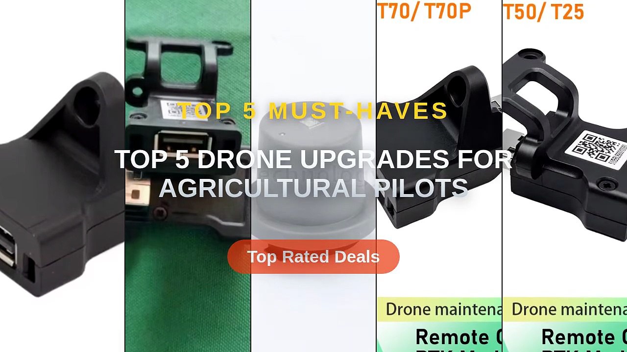 Top 5 Drone Upgrades For Agricultural Pilots - Video Dailymotion