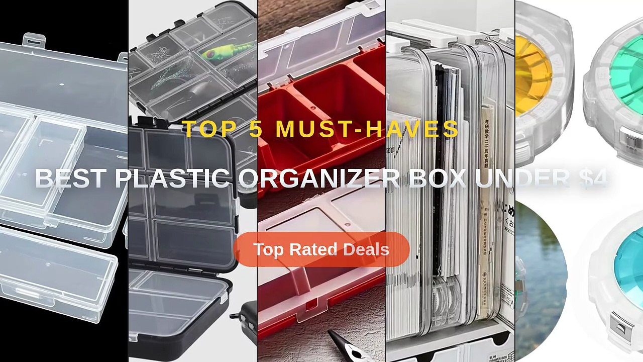 Best Plastic Organizer Box Under $4 - Video Dailymotion