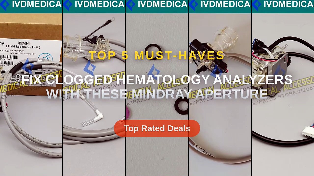 Fix Clogged Hematology Analyzers With These Mindray Aperture - Video ...