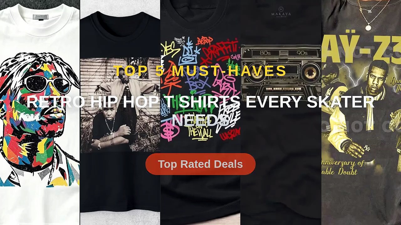Retro Hip Hop T Shirts Every Skater Needs - video Dailymotion