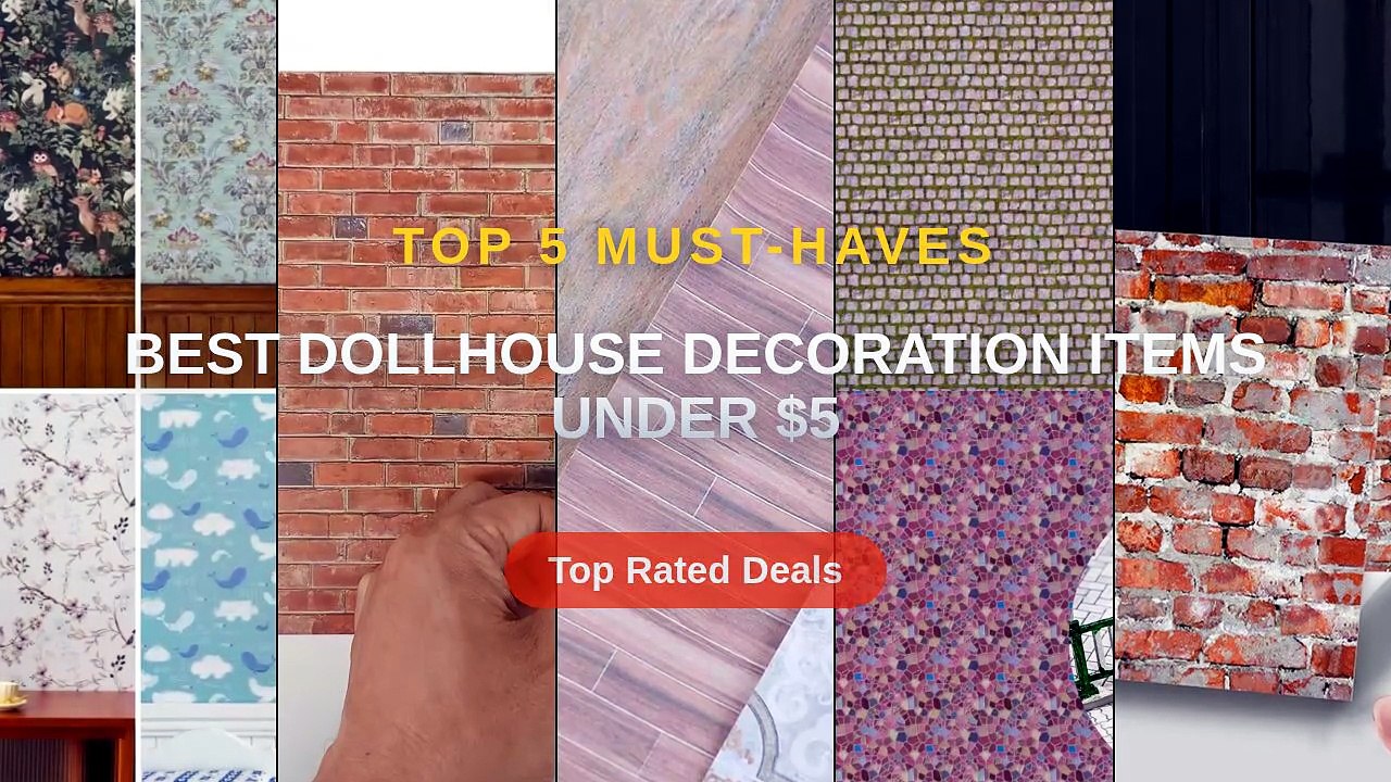 Best Dollhouse Decoration Items Under $5 - Video Dailymotion
