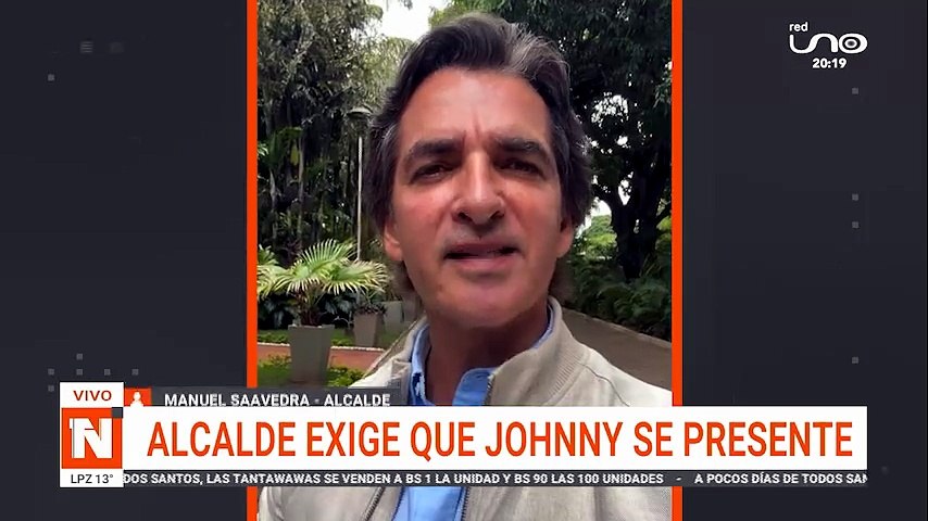 alcalde exige que Jhonny se presente