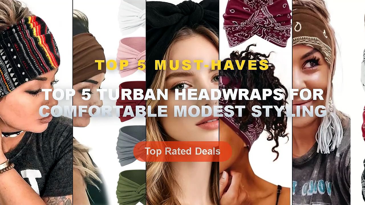 Top 5 Best Top 5 Turban Headwraps For Comfortable Modest Styling (Must ...