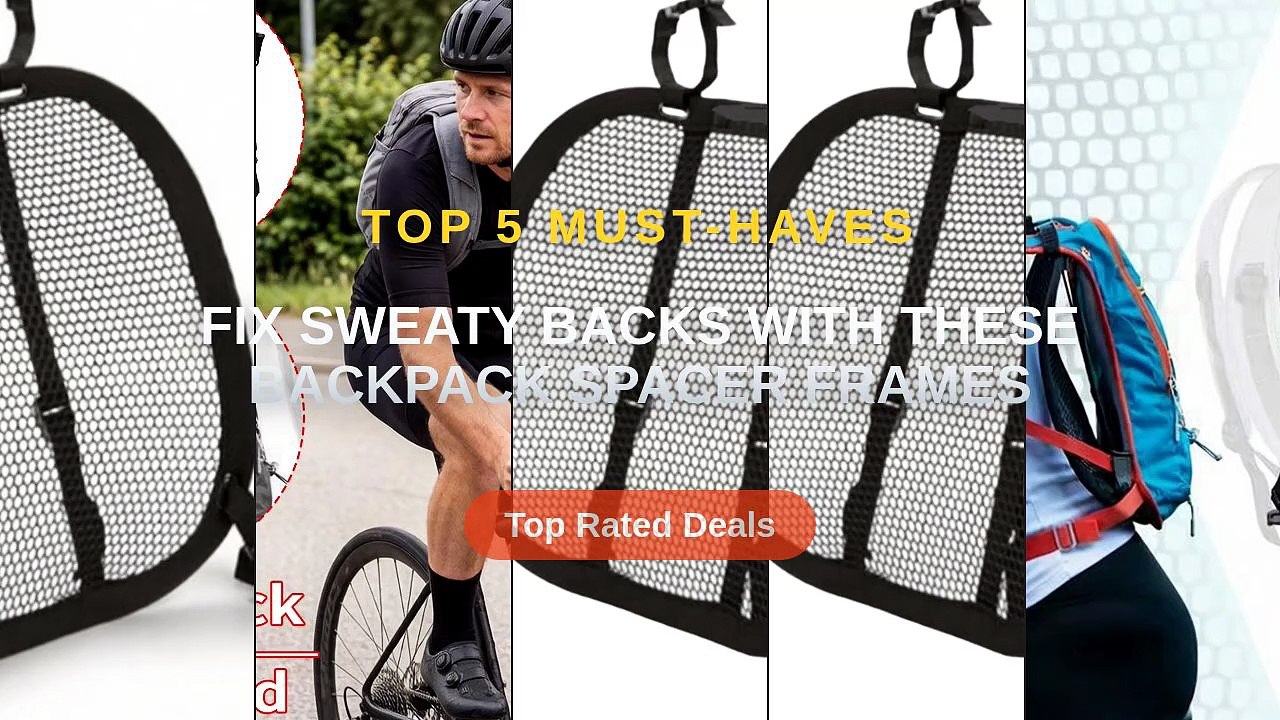 Fix Sweaty Backs With These Backpack Spacer Frames - Video Dailymotion