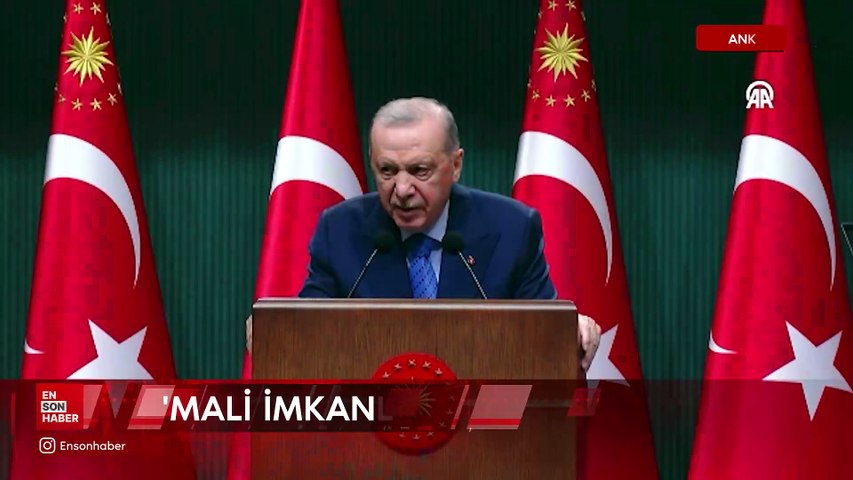 Cumhurbaşkanı Erdoğan: Emeklilerimizin durumunu iyileştirecek mali imkânları oluşturuyoruz