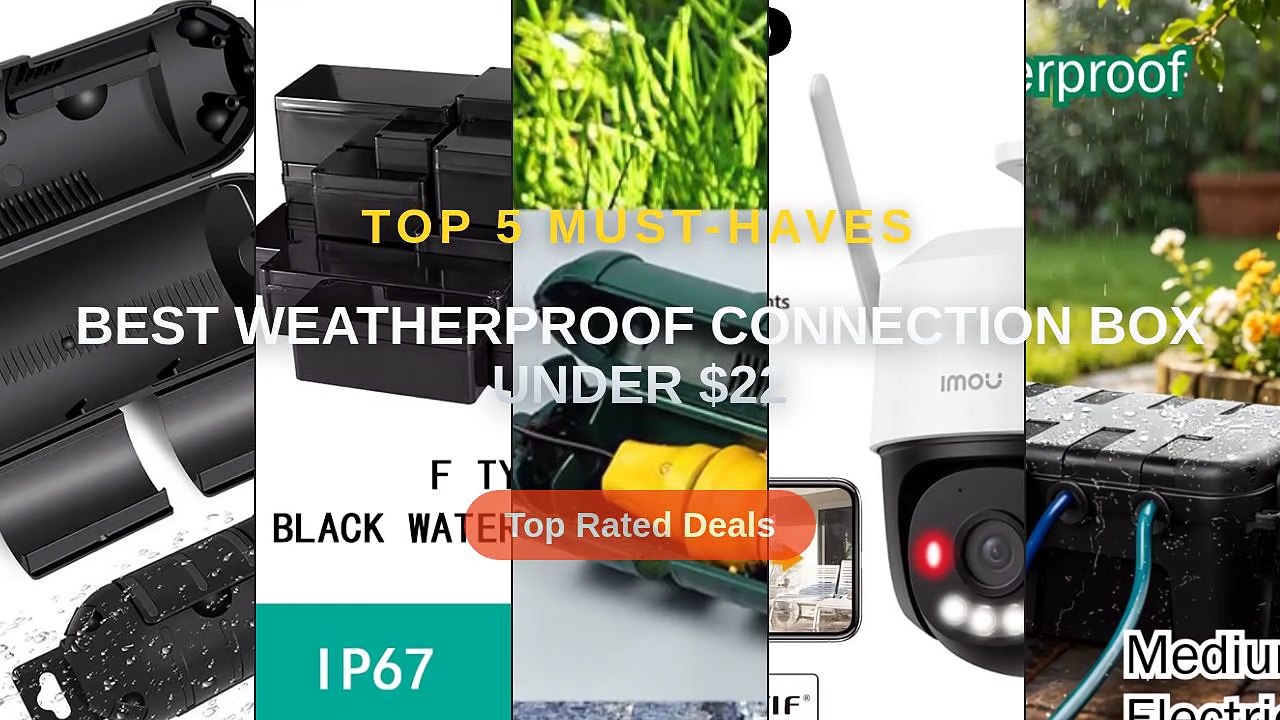 Best Weatherproof Connection Box Under $22 - Video Dailymotion