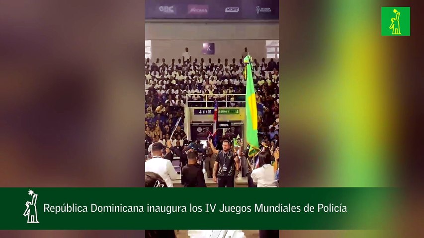 República Dominicana inaugura los IV Juegos Mundiales de Policía