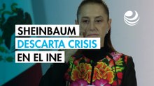 Sheinbaum descarta crisis en el INE tras la renuncia de Guadalupe Taddei