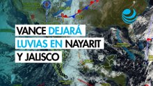 Tormenta tropical Vance dejará lluvias muy fuertes en Nayarit y Jalisco; esperan chubascos en 17 estados