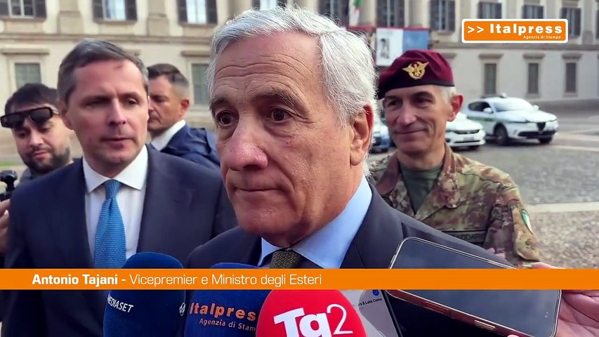 Tajani a Milano al presidio Strade Sicure "I Parà resteranno finché necessario"